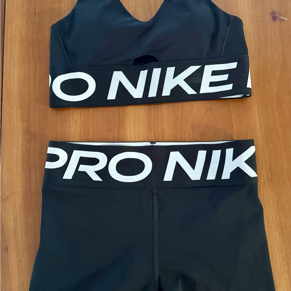 Nike Pro Black Set Size S